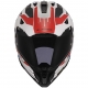 CASCO LS2 MX702 PIONEER 2 NAMIB bianco blu rosso enduro stradale