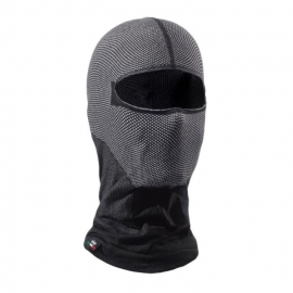 SIXS SOTTOCASCO  4 stagioni nero e carbon traspirante moto vespa scooter bici mtb