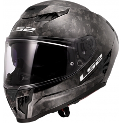 Casco Integrale LS2 FF807 DRAGON FORGET CARBON nero moto da strada 