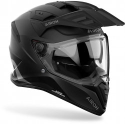 CASCO AIROH BANDIT COLOR nero moto strada adventure