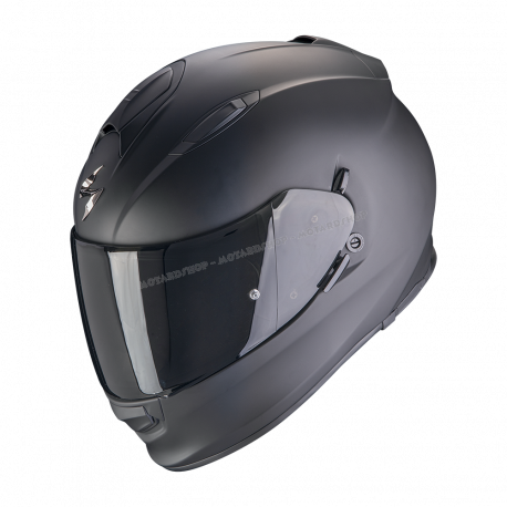 Casco SCORPION EXO-491  nero OPACO moto strada 