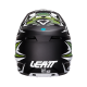Casco motocross LEATT 3.5 V26 nero verde enduro quad