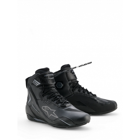 Scarpa ALPINESTARS FASTER-4 DRYSTAR moto strada nera e grigia