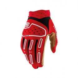 GUANTO 100% AIRMATIC 2 rosso e nero motocross enduro quad