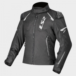 GIACCA moto LS2 ZOOM DONNA nera strada granturismo  WATERPROOF