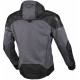 Giacca moto MACNA DISTEC nero grigio