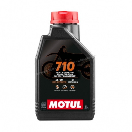 MOTUL 710 olio miscela 2T moto motocross enduro