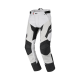 Pantalone Macna QARGON in rete ventilata bianchi e neri con protezioni moto 