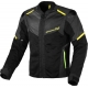 Giacca moto MACNA ORCANO 2.0 ventilata alta visibilità nero