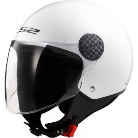 Casco jet LS2 OF558 Sphere LUX 2 bianco lucido Moto Scooter