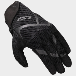 Guanto LS2 RAY 2 LADY nero scooter moto strada gran turismo leggero traspirante