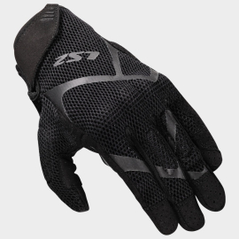 Guanto LS2 RAY 2 MAN nero scooter moto strada gran turismo leggero traspirante