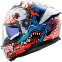 Casco Integrale LS2 FF808 STREAM II INFERNO gloss moto da strada scooter