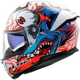 Casco Integrale LS2 FF808 STREAM II solid grigio moto da strada scooter