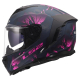 Casco Integrale LS2 FF818 STORM III BURST opaco nero e rosa moto da strada scooter