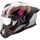 CASCO Integrale LS2 FF820 RAPID III BOHO bianco nero rosa moto strada scooter