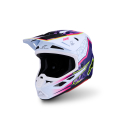 Casco ALPINESTARS S-M7 BLASTER bianco viola motocross quad enduro