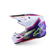 Casco ALPINESTARS S-M7 BLASTER bianco viola motocross quad enduro