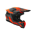 CASCO AIROH TWIST 3 DYNASTY arancione grigio opaco motocross, enduro quad