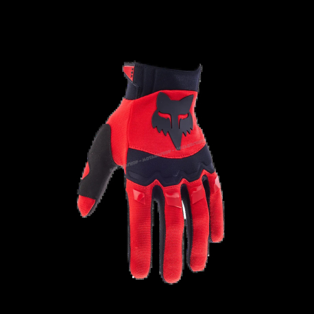 Guanto Motocross FOX Dirtpaw ROSSO FLUO  Enduro Mtb Freeride Downhill