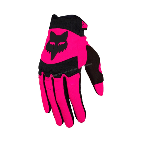 Guanto Motocross FOX Dirtpaw ROSSO FLUO  Enduro Mtb Freeride Downhill
