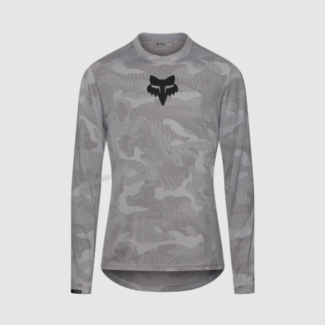 Maglia FOX RANGER TRUDRI grigio maniche lunghe Dh ENDURO MTB