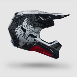 CASCO FOX V1 ABYSS nero motocross enduro quad