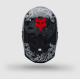 CASCO FOX V1 ABYSS nero motocross enduro quad