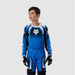 Completo motocross FOX 180 FRAME BAMBINO 2027 blu enduro quad