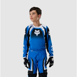 Completo motocross FOX 180 FRAME BAMBINO 2027 blu enduro quad