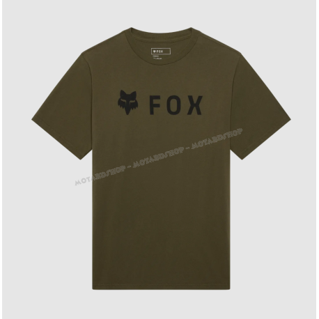 FOX T-shirt ABSOLUTE 195 ORIGINAL verde oliva casual 