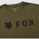 FOX T-shirt ABSOLUTE 195 ORIGINAL verde oliva casual 