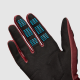 Guanto Motocross FOX 180 RAID rosso  Enduro Mtb Freeride Downhill