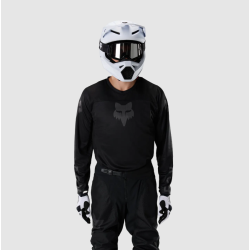 Completo motocross FOX 180 BLACKOUT nero enduro quad 27