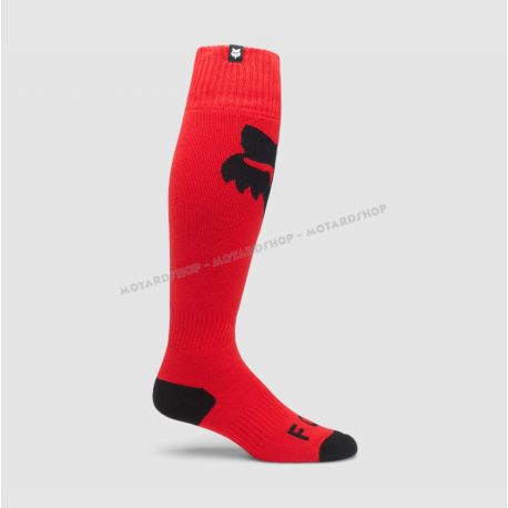 FOX CALZE 180 ELEVATED CORE rosse motocross 