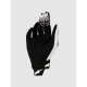 Guanti ALPINESTARS TECHSTAR 2027 nero e bianco motocross enduro quad