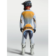 Completo motocross Alpinestars TECHSTAR MAVEN 2027 azzurro arancione nero enduro Quad