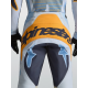 Completo motocross Alpinestars TECHSTAR MAVEN 2027 azzurro arancione nero enduro Quad