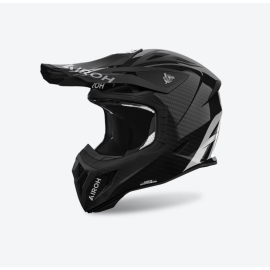CASCO AIROH AVIATOR ACE 2 CARBON nero motocross, enduro quad