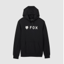 FOX Felpa con Cappuccio Absolute nera casual motocross