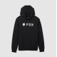 FOX Felpa con Cappuccio Absolute nera casual motocross