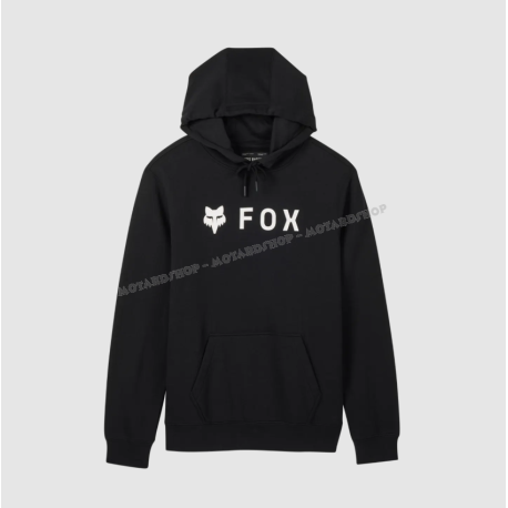 FOX Felpa con Cappuccio Absolute nera casual motocross