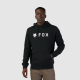 FOX Felpa con Cappuccio Absolute nera casual motocross