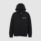 FOX Felpa con Cappuccio e cerniera Absolute nera casual motocross