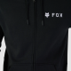 FOX Felpa con Cappuccio e cerniera Absolute nera casual motocross