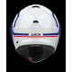 Casco Modulare AIROH MATHISSE 2 GENIUS bianco blu rosso moto strada granturismo