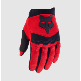 Guanto Minicross FOX Dirtpaw rosso fluo  bimbo Enduro Mtb  Downhill