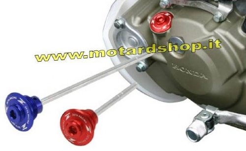 TAPPO OLIO MOTORE HONDA CRF250R CRF450R CRF250RX 2018 - 2021 ROSSO SCAR