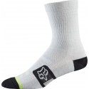 Fox Merino Wool Socks Heather White Calza tecnica MTB