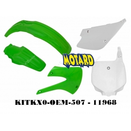 RTECH KIT PLASTICHE KAWASAKI KX 85-100 1998-2013 